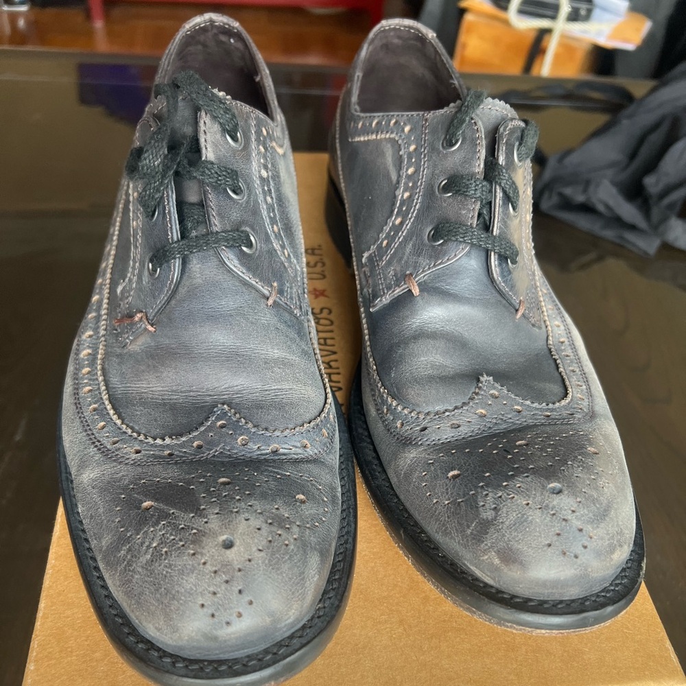 John Varvatos Strummer Wingtip size 10US